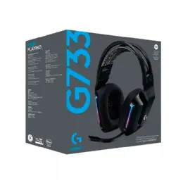 AURICULAR WIRELESS LOGITECH G733 BLACK RGB