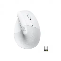 MOUSE WIRELESS LOGITECH LIFT ERGO WHITE