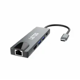 DOCKING LETOS LE-HB005 USB-C HDMI-LAN-USB3-PD