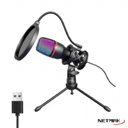 MICROFONO STREAMING NETMAK NM-MS786