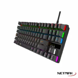 TECLADO MECANICO NETMAK NM-SKILL BLACK