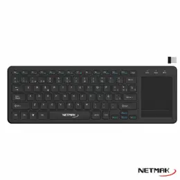 TECLADO INALAMBRICO NETMAK NM-KB910 C/TOUCHPAD