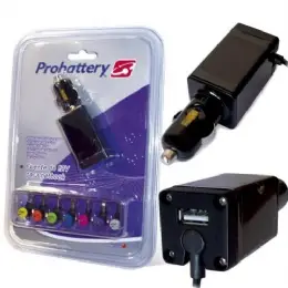 FUENTE NOTEBOOK UNIVERSAL P/AUTO 12V 50W