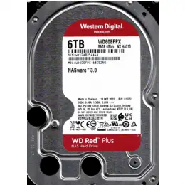 HDD 6 TB. SATA3 WESTERN DIGITAL RED
