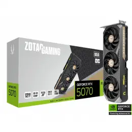 VIDEO GEFORCE RTX 5070 12 GB. ZOTAC SOLID OC