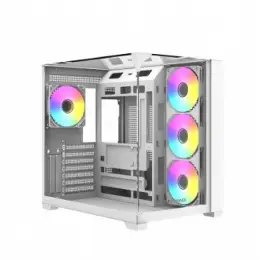 GABINETE RAIDMAX INFINITA I620 FISHTANK ARGB WHITE