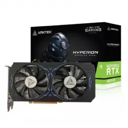 VIDEO GEFORCE RTX 3050 6 GB. DDR6 ARKTEK TWIN FANS