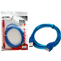 CABLE EXTENSION USB 5M NETMAK NM-C09 5