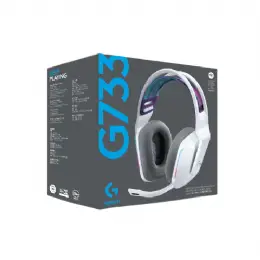 AURICULAR WIRELESS LOGITECH G733 WHITE RGB
