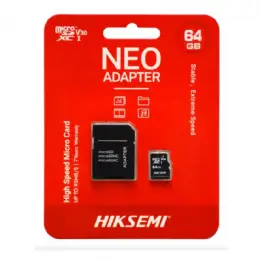 MEMORIA MICRO-SD 64 GB. CLASS 10 HIKSEMI NEO