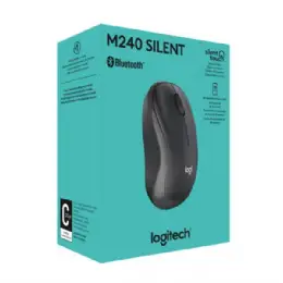 MOUSE BLUETOOTH LOGITECH M240 SILENT BLACK