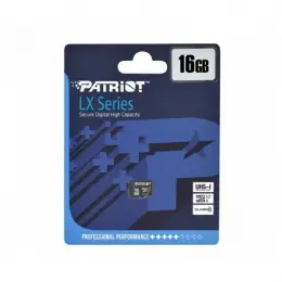 MEMORIA MICRO-SD 16 GB. CLASS 10 PATRIOT