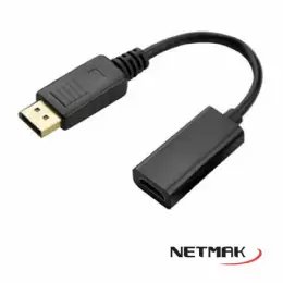 ADAPTADOR DISPLAYPORT A HDMI NETMAK NM-C102
