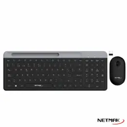 TECLADO Y MOUSE WIRELESS NETMAK NM-KB875