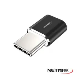 ADAPTADOR OTG USB-C A MICRO-USB NETMAK NM-C103