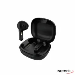 AURICULARES BLUETOOTH NETMAK NM-MIKO BLACK