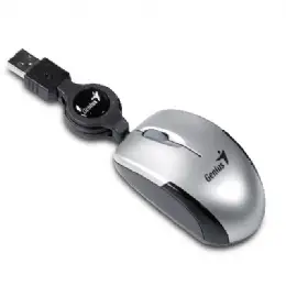 MOUSE MINI GENIUS MICRO TRAVELER SILVER