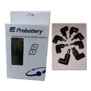 FUENTE NOTEBOOK UNIVERSAL 65W PROBATTERY