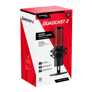 MICROFONO HYPERX QUADCAST 2 BLACK