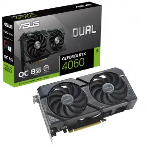 VIDEO GEFORCE RTX 4060 8 GB. GDDR6 ASUS DUAL OC
