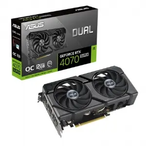 VIDEO GEFORCE RTX 4070 SUPER 12 GB. ASUS DUAL
