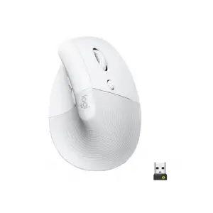 MOUSE WIRELESS LOGITECH LIFT ERGO WHITE