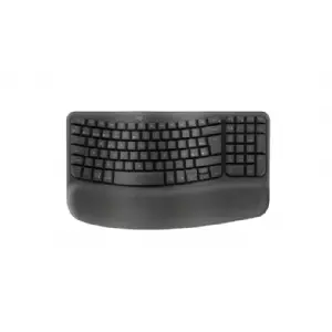 TECLADO WIRELESS LOGITECH WAVE KEYS ERGO BLACK