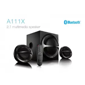 PARLANTES 2.1 FENDA A111X BLACK BLUETOOTH