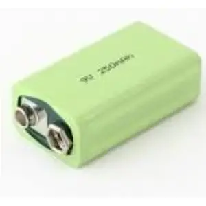 BATERIA 9V RECARGABLE 9V 250 MAH NIQUEL METAL