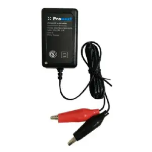 CARGADOR DE BATERIAS 12V 1.4A C/CORTE AUTOMATICO