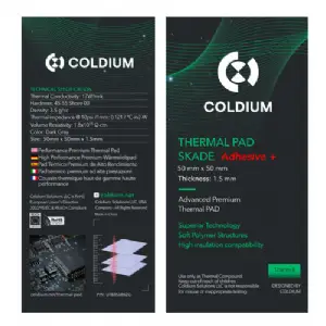 PAD TERMICO COLDIUM SKADE 50x50x1.5 (17W/mk)
