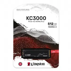 SSD 512 GB. M.2 NVME PCIE 4.0 KINGSTON KC3000