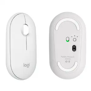 MOUSE WIRELESS LOGITECH M350S PEBBLE2 WHITE