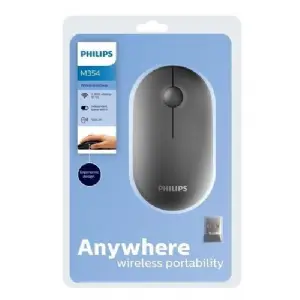MOUSE WIRELESS PHILIPS M354 BLACK BT