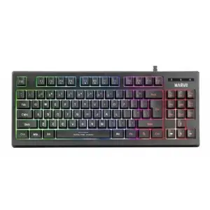 TECLADO MARVO K607 ESP RGB