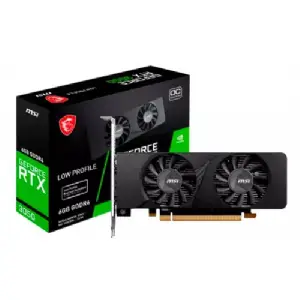 VIDEO GEFORCE RTX 3050 6 GB. MSI LOW PROFILE