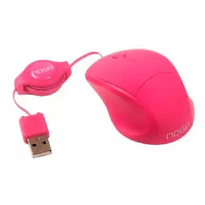 MOUSE MINI RETRACTIL NOGA NGM-418RS