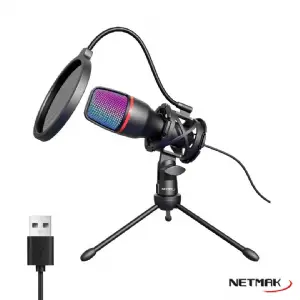 MICROFONO STREAMING NETMAK NM-MS786