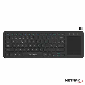 TECLADO INALAMBRICO NETMAK NM-KB910 C/TOUCHPAD