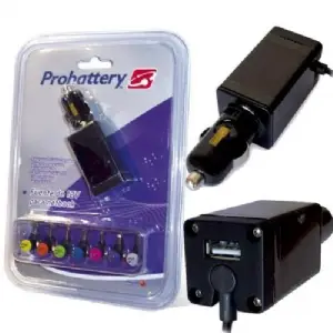 FUENTE NOTEBOOK UNIVERSAL P/AUTO 12V 50W