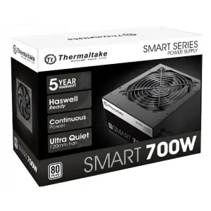 FUENTE ATX 700W THERMALTAKE AG80 80P WHITE