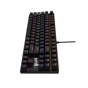 TECLADO RAPTOR FIRECLAW M87 RED OTEMU