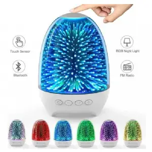 PARLANTE BLUETOOTH LAMPARA S609