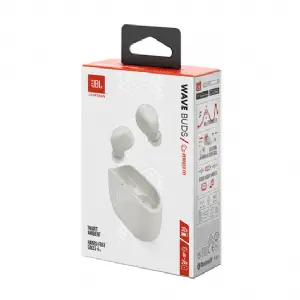 AURICULARES BLUETOOTH JBL WAVE BUDS WHITE
