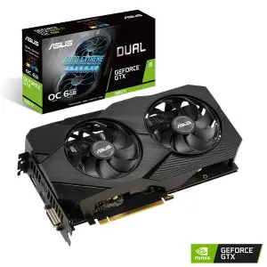 VIDEO GEFORCE GTX1660 6 GB. ASUS DUAL