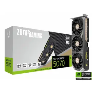 VIDEO GEFORCE RTX 5070 12 GB. ZOTAC SOLID OC