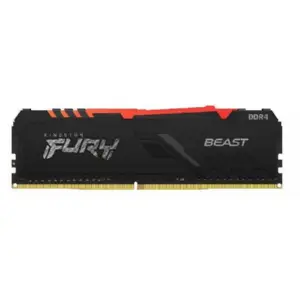 DDR4 16 GB. 3600 MHz KINGSTON HYPERX FURY BEAST RGB