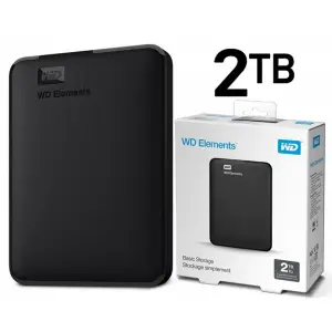 HDD PORTABLE USB 3.0 2 TB. WD ELEMENTS