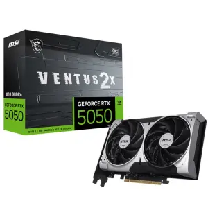 VIDEO GEFORCE RTX 5050 8 GB. MSI VENTUS 2X