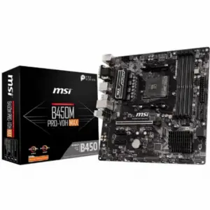 MOTHER MSI B450M PRO-VDH MAX AM4